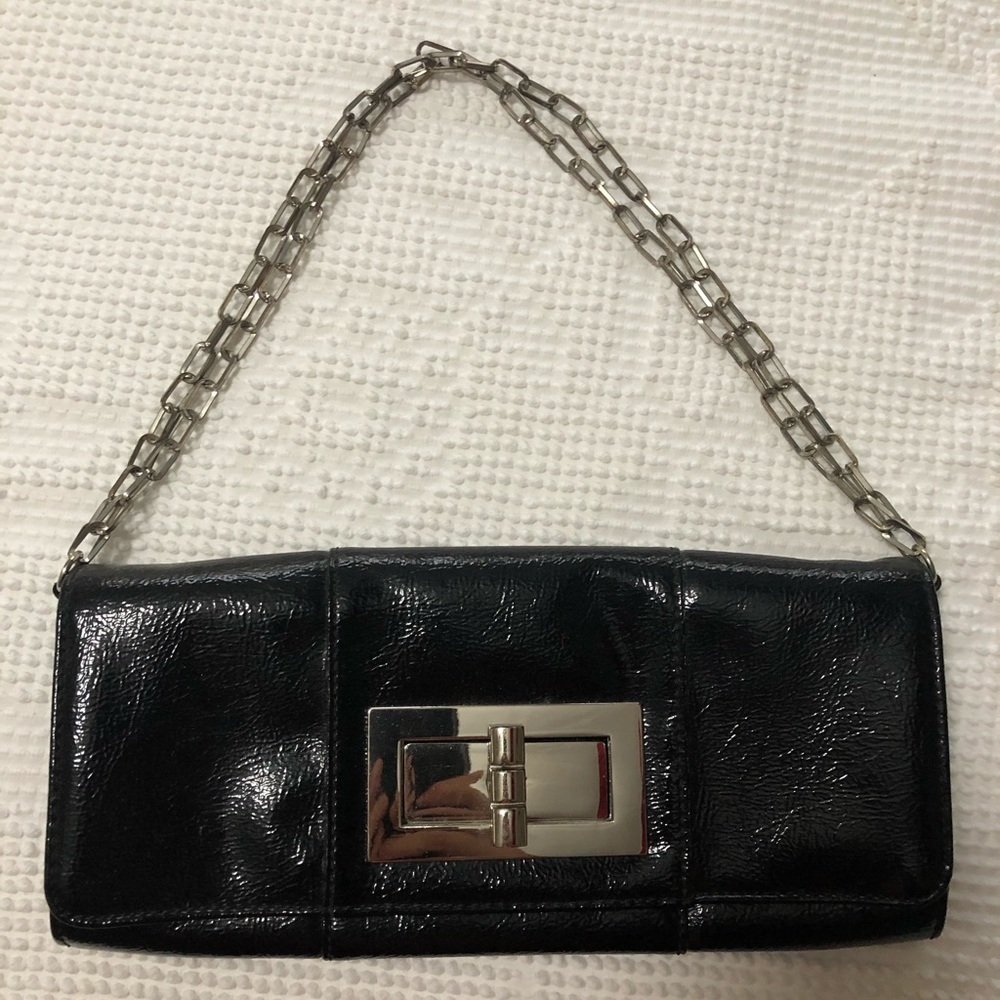 Banana Republic small patent look purse
